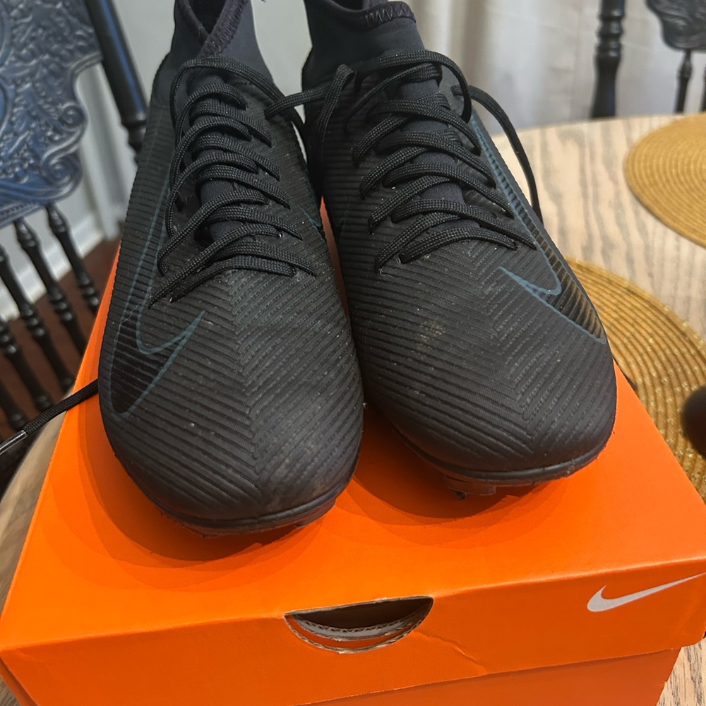 Nike Black Soccer Cleats